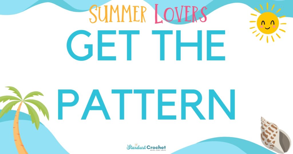 Summer Lovers crochet blog hop button